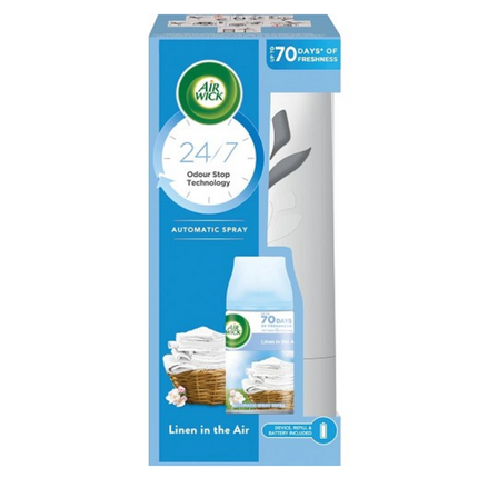 Air Wick Freshmatic Automatic Air Freshener Device And Refill Fresh Clothes 250Ml