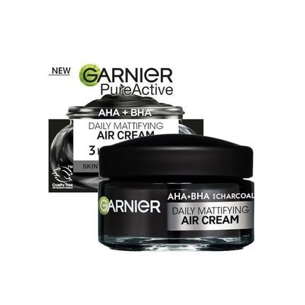Garnier Pure Active Charcoal Air Cream-Gel 50Ml