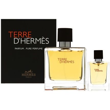 Hermes Terre D'Hermes Perfume Set - 75Ml + 12.5Ml Spray