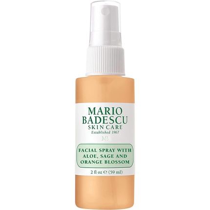Facial Spray With Aloe, Sage And Orange Blossom 59Ml