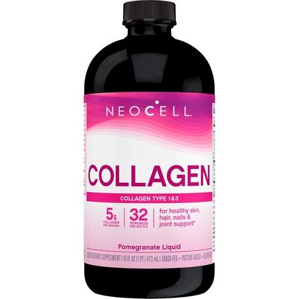 Neocell Liquid Collagen Supplement For Skin, Hair, Nails, And Joints