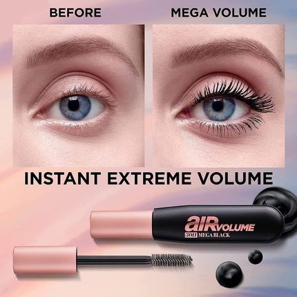 L'Oreal Paris Air Volume 30H Mega Black Mascara 9.4Ml - Image 3