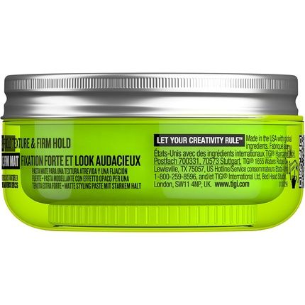 Bed Head By Tigi Manipulator Matte Hair Wax Paste Strong Hold Hair Styling - Image 3