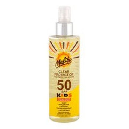 Malibu Kids Clear Protection Spray Spf 50 250Ml