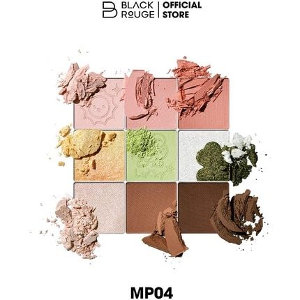Black Rouge Colordation Mood Palette Mp04 Spring Sunshine - Image 3