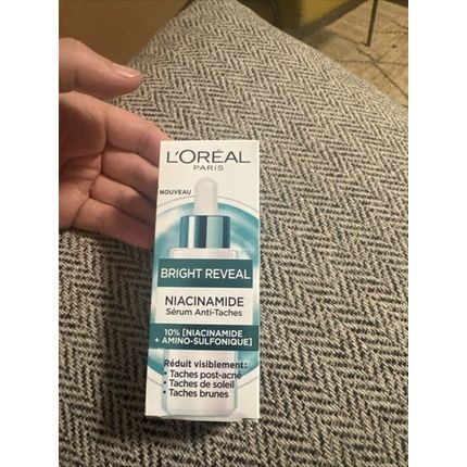 L'Oreal Bright Reveal 10% Niacinamide Serum For Dark Spots 1 Oz
