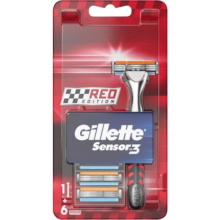 Gillette Sensor 3 Red Edition Razor