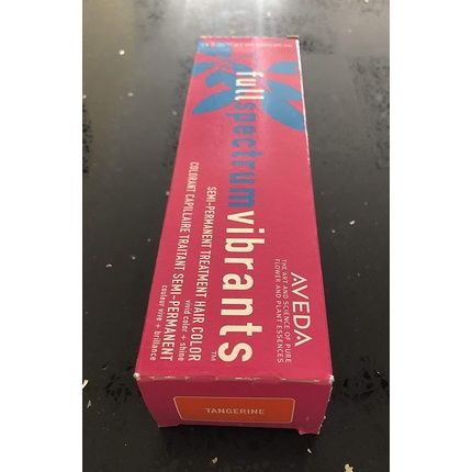 Aveda Full Spectrum Vibrants Semi-Permanent Treatment Hair Color Vivid Color+Shine 2.8Oz Tangerine