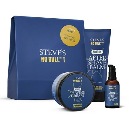 Steve'S Shaving Trio Box Gift Set