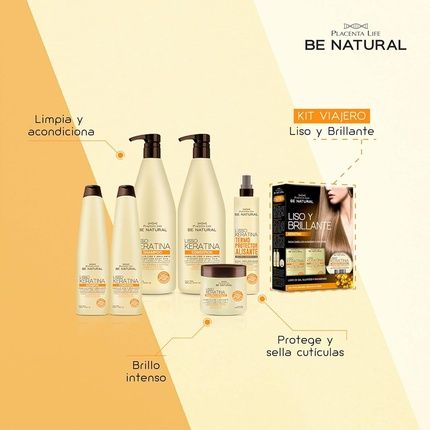 Lisso Keratin Shampoo 1L - Plife Be Natural - Image 3
