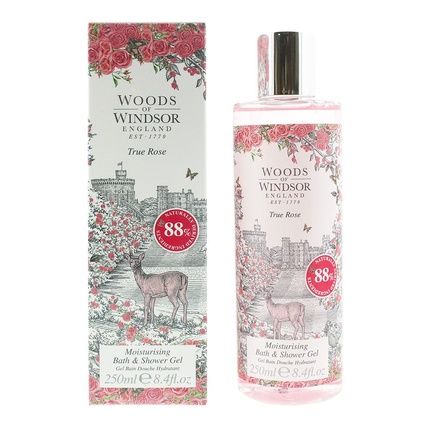 Woods Of Windsor True Rose Bath Shower Gel 250Ml For Women