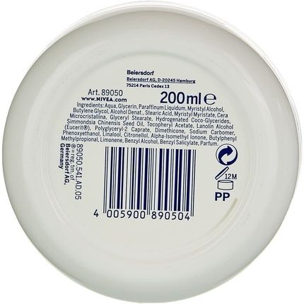 Nivea Soft Face Body Hand Moisturizing Care Cream 200Ml