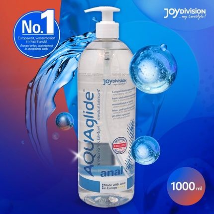 Joydivision Original Aquaglide Anal Lubricant 1000Ml Odourless Ph