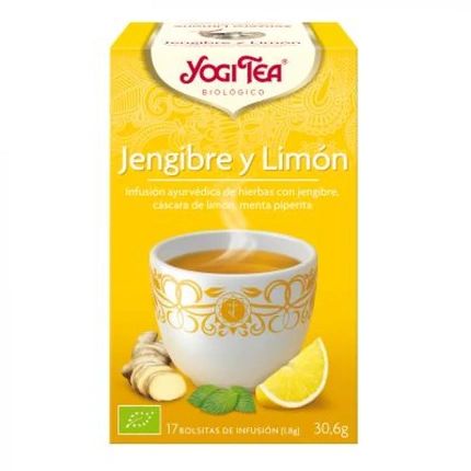 Yogi Tea Ginger And Lemon 17 Organic Tea Bags