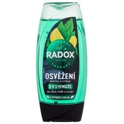 Radox Refreshment Menthol And Citrus 3In1 Shower Gel