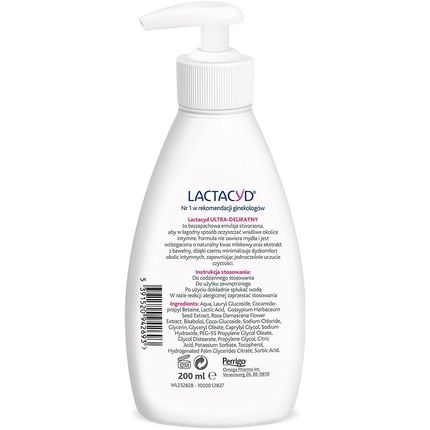 Lactacyd Sensitive Intimate Hygiene Emulsion 200Ml