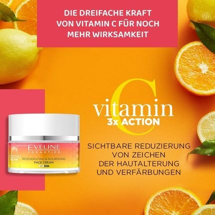 Vitamin 3X Action Regenerating And Revitalizing Face Cream