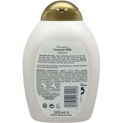 Organix Coconut Milk Shampoo 385Ml