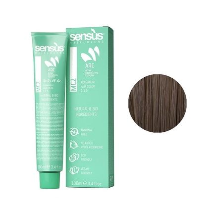 Sensus 724 Medium Cold Brown Blonde Hair Color 100 Ml