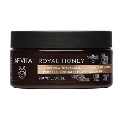 Apivita Royal Honey Body Scrub With Sea Salts 200Ml