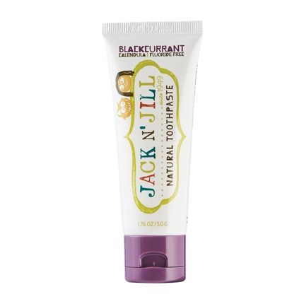 Jack N' Jill Natural Toothpaste Blackcurrant A Natural Toothpaste For Kids