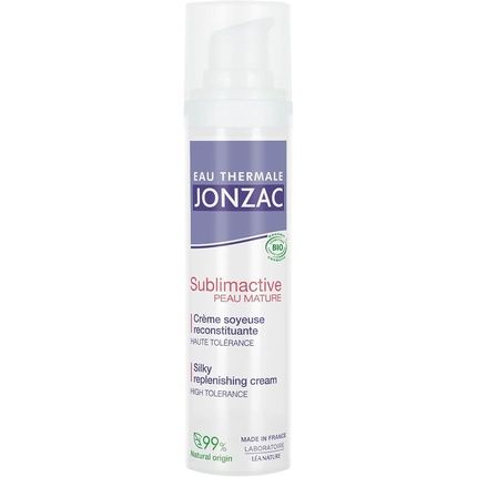 Eau De Jonzac Sublimactive Mature Skin Silky Replenishing Cream Organic 40Ml