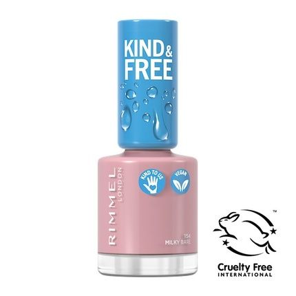 Kind & Free Vegan Nail Polish 154 Milky Bare 8Ml