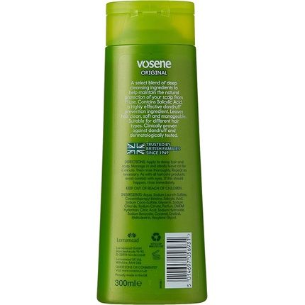 Vosene Original Shampoo 300Ml