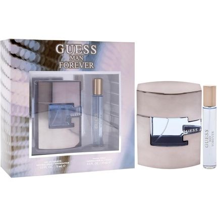 Guess Forever By Guess For Men 2 Pc Gift Set 2.5Oz Edt Spray 0.5Oz Edt Spray - Image 3