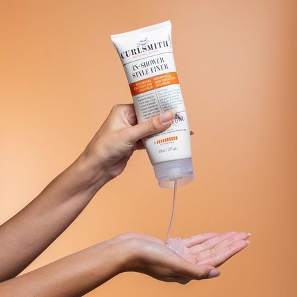 Curlsmith In-Shower Style Fixer Vegan Extreme Hold Styling Gel For Dry Hair - Image 3