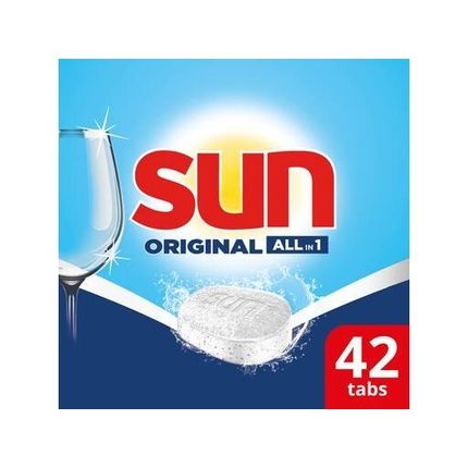 Sun All In 1 Tabs Normal - Effective Dishwashing Tablets