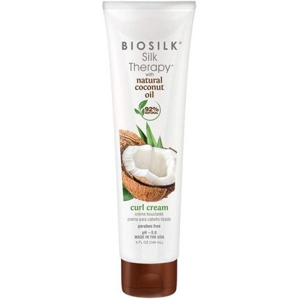 Biosilk Silk Therapy With Natural Coconut Oil Curl Cream 148Ml