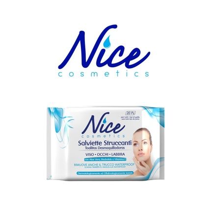 Nice Makeup Remover Wipes 20 Pieces