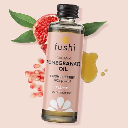 Fushi Pomegranate 80%+ Omega 5 Oil 50Ml For Pigmentation, Wrinkles And Dry Skin - Ethical, Vegan, Made In The Uk - Image 3