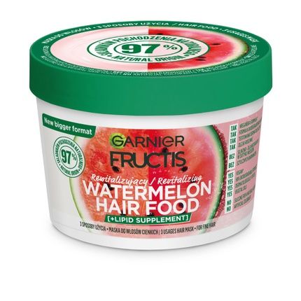 Garnier Hair Food Nourishing Hair Mask Watermelon 400Ml