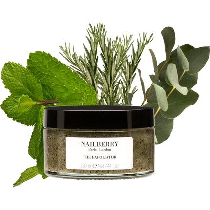 Nailberry Powerful Sugar Body Exfoliator Hand And Foot Scrub With Brown Sugar - Image 3