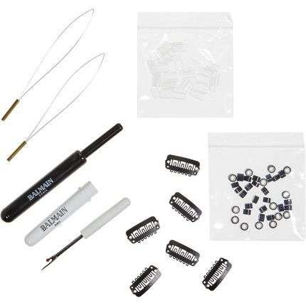 Balmain Doublehair Extensions Human Hair 3 Pieces 40Cm Length Number 3 Dark - Image 3