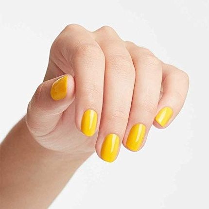 Opi Nail Lacquer Exotic Birds Do Not Tweet Yellow Nail Polish Fiji Collection 0.5 Fl Oz - Image 3