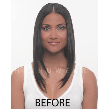 Hairdo Hd Straight Extension T2L Midnight Brown 22 Inch - Image 3
