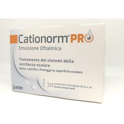 Santen Italy Cationorm Pro Ud 30 Single-Dose Vials 0.4Ml