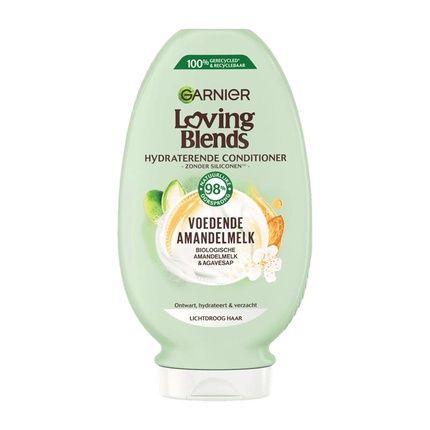 Garnier Loving Blends - Conditioner - Nourishing Almond Milk - Light Dry Hair - 250 Ml