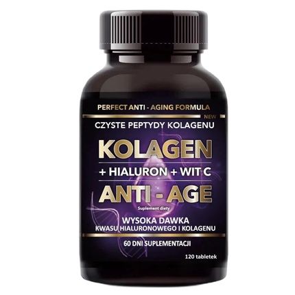 Intenson Collagen Anti-Age + Hyaluronic Acid + Vitamin C 120 Tablets