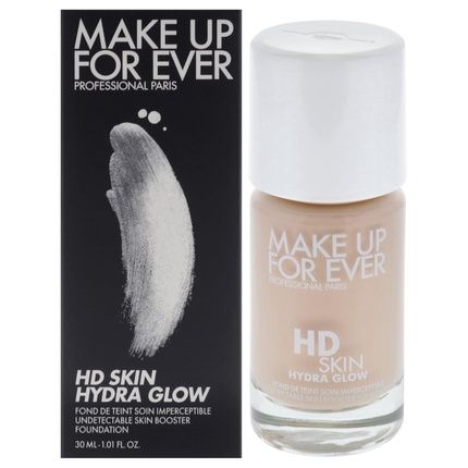 Hd Skin Hydra Glow 1 Oz Foundation Porcelain By Make Up For Ever For Women