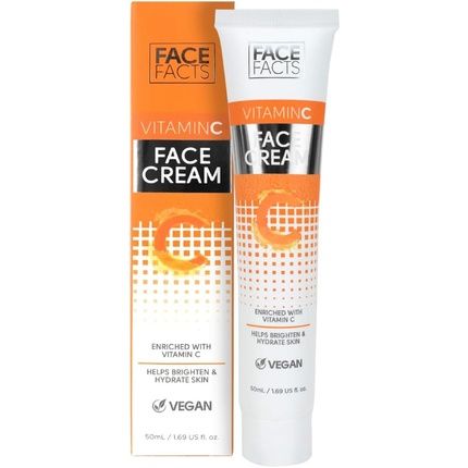 Face Facts Vitamin C Face Cream With Antioxidant-Rich Vitamin C And Glycerin 50Ml