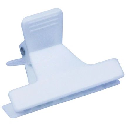 Shophair White Crocodile Hair Clips Pm Eco 6Cm X12