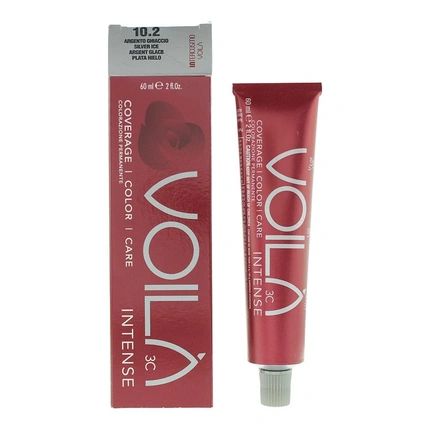 Intercosmo Voila 3C Intense 10.2 Silver Ice Hair Colour
