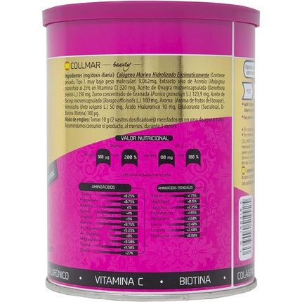 Collmar Beauty Hydrolyzed Marine Collagen With Fruits 275G - Image 3