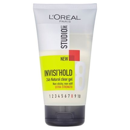 L'Oreal Paris Line Studio Invisi'Hold 24-Hour Natural Clear Hair Gel 150Ml