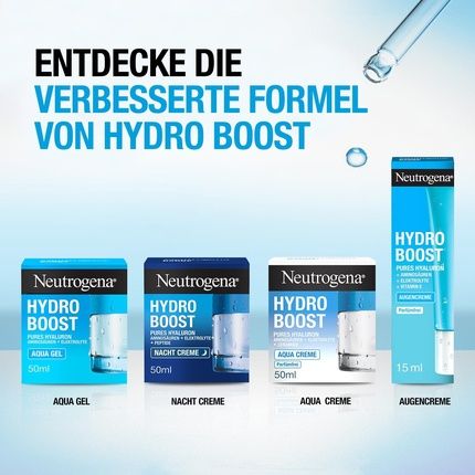 Neutrogena Hydro Boost Face Cream Revitalizing Booster With Hyaluronic And Antioxidants 50Ml