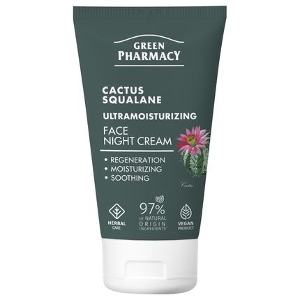 Elfa Pharm Green Pharmacy Cactus Squalane كريم ليلي فائق الترطيب 50 مل